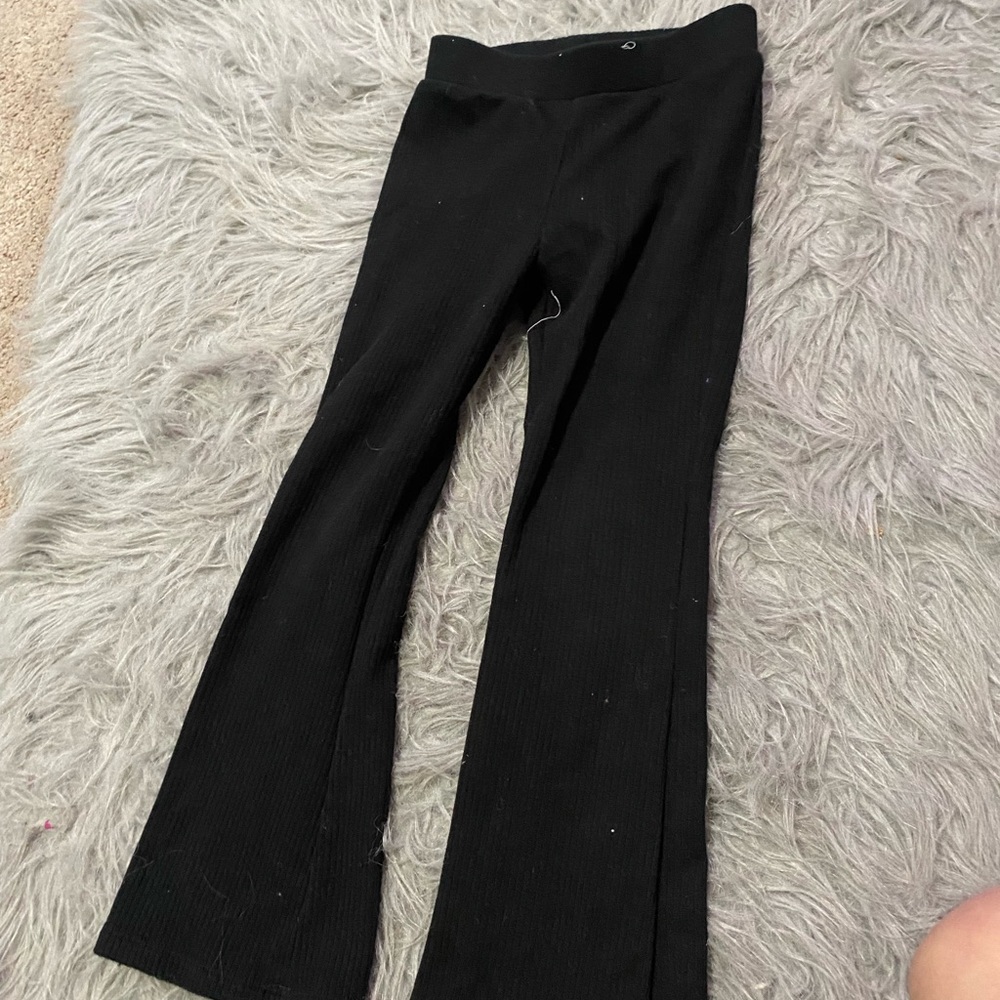 kids bell bottom leggings